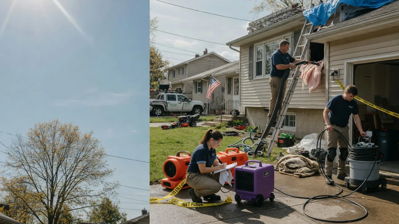 Emergency Water Removal in East China, MI near me